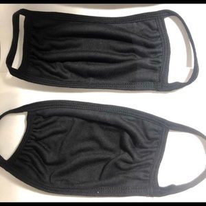2 new black masks
